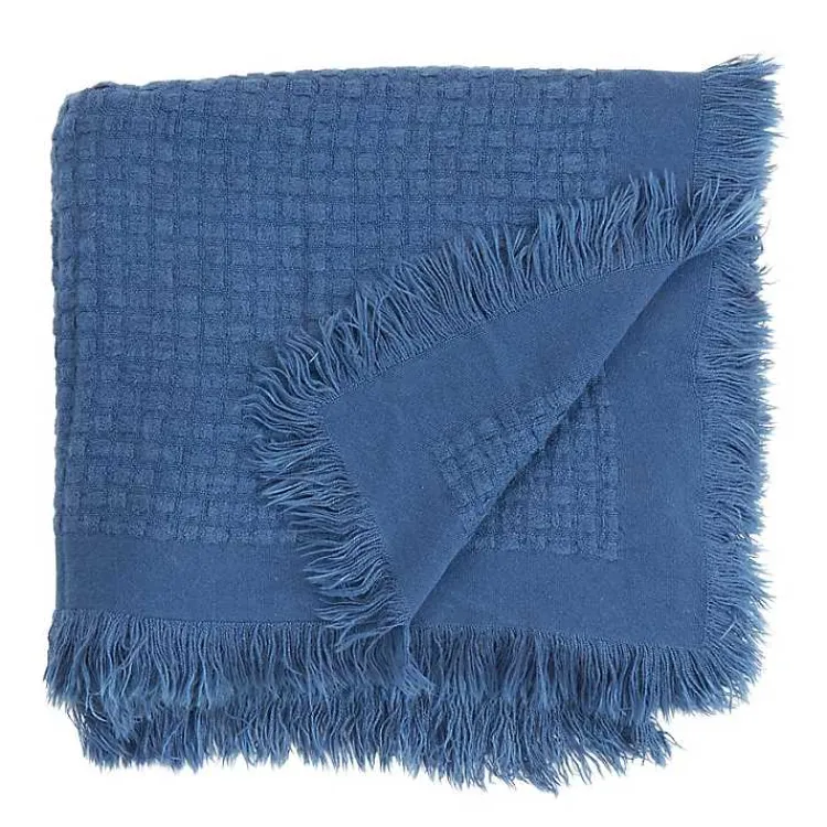 Discount Waffle Weave Throw Blanket Blankets & Throws