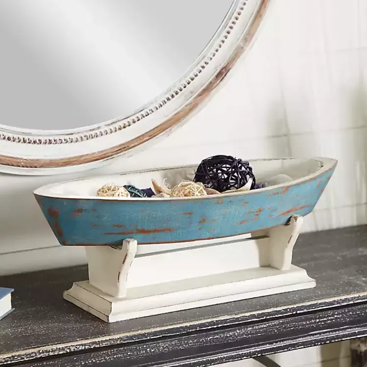 Sale Wood Boat Sculpture Statues & Figurines