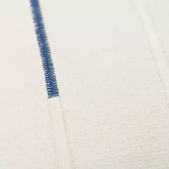 Sale Blue Woven Lines Throw Pillow Pillows