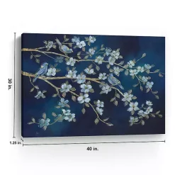 Kirklands Home Canvas Art|Bluebird Conference Giclee Canvas Print, 40x30 in.