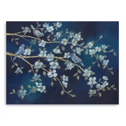 Kirklands Home Canvas Art|bird Conference Giclee Canvas Print, 48x36 in. Blue