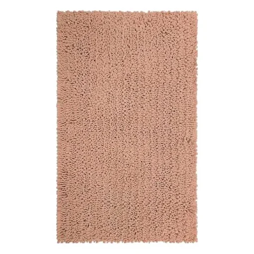 Kirklands Home Bathroom Rugs|Blush Chenille Bath Mat, 45 in. Pink
