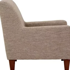 Kirklands Home Accent Chairs|Blush Fynn Upholstered Accent Chair Pink