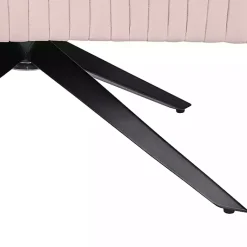 Kirklands Home Accent Chairs|Blush Velvet Swivel Accent Chair Pink