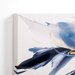 Kirklands Home Canvas Art|Bold Blues Abstract Canvas Art Print