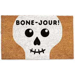 Online Bone-Jour Skelly Halloween Doormat Halloween