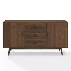 Kirklands Home Cabinets & Sideboards|Bonnie Brown Midcentury Sideboard Cabinet