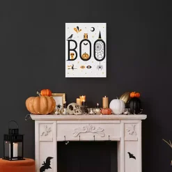 New Boo Festive Fright Canvas Art Print Halloween
