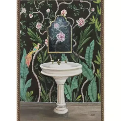 Kirklands Home Canvas Art|Botanical Bath I Canvas Art Print