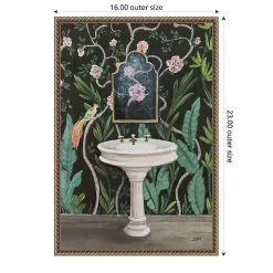 Kirklands Home Canvas Art|Botanical Bath I Canvas Art Print