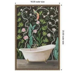 Kirklands Home Canvas Art|Botanical Bath II Canvas Art Print