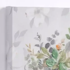 Kirklands Home Canvas Art|Botanical Bathtubs Canvas Art Prints, Set of 2 Gray