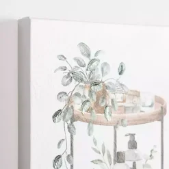 Kirklands Home Canvas Art|Botanical Trays Canvas Art Prints, Set of 2