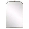 Kirklands Home Decorative Mirrors|Brass Cassidy Arch Wall Mirror