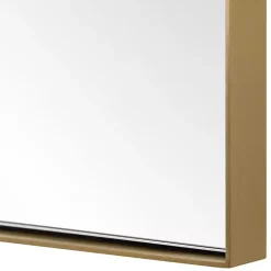 Kirklands Home Decorative Mirrors|Brass Cassidy Arch Wall Mirror