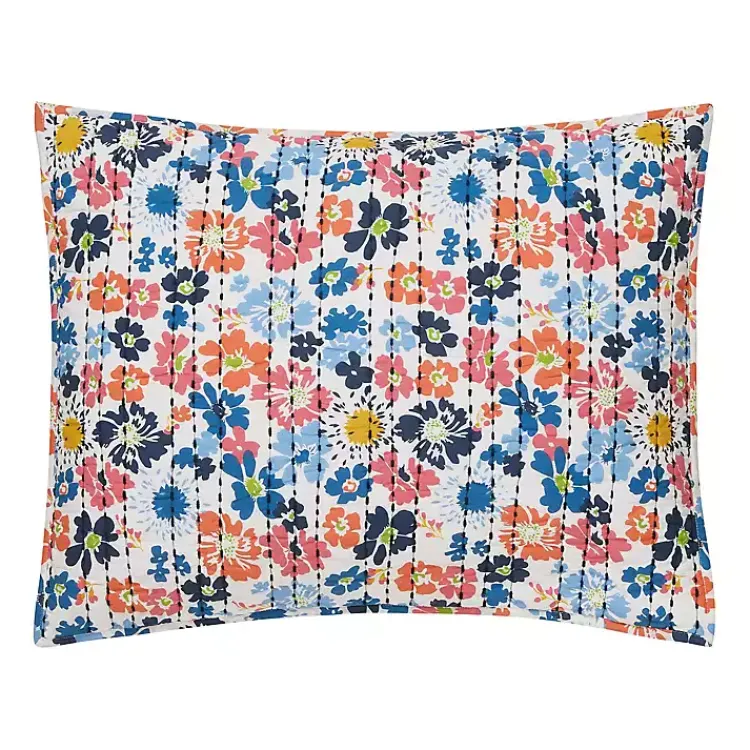 Kirklands Home Quilts|Bright Blossom 3-pc. Full/Queen Quilt Set Multi