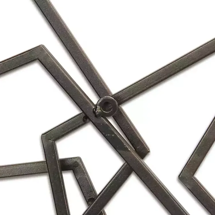 Kirklands Home Wall Plaques|Bronze Astraga Pentagon Plaque Brown