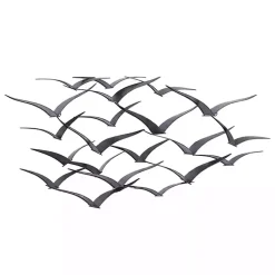 Kirklands Home Wall Plaques|Bronze Birds Metal Wall Plaque Brown