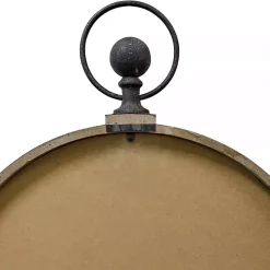 Kirklands Home Clocks|Bronze Kensington Station Pocket Wall Clock