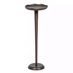 Kirklands Home Accent & End Tables|Bronze Metal Alicia Accent Table Brown