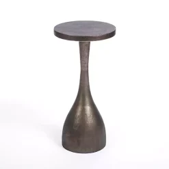 Kirklands Home Accent & End Tables|Bronze Metal Tapered Cocktail Table Brown