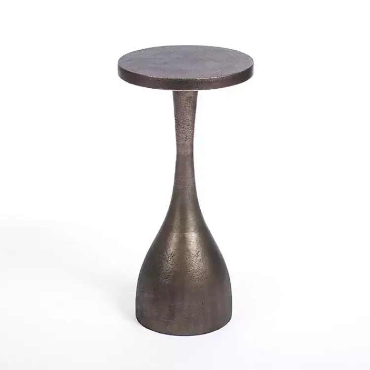 Kirklands Home Accent & End Tables|Bronze Metal Tapered Cocktail Table Brown