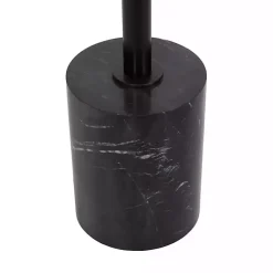 Kirklands Home Accent & End Tables|Bronze Mirror Tabletop Round Cocktail Table Black