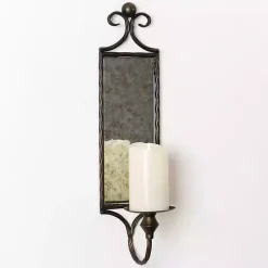 New Bronze Rustic Glass Wall Sconce Sconces