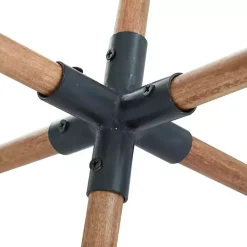 Online Brown and Black Wood Abstract Sculptures, Set of 2 Statues & Figurines