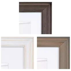 Kirklands Home Gallery Wall Frames|Brown and Gray 6-pc. Gallery Wall Frame Set