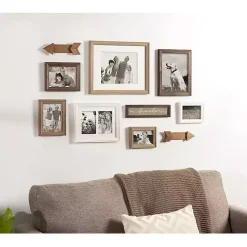 Kirklands Home Gallery Wall Frames|Brown Arrow 10-pc. Gallery Wall Picture Frame Set