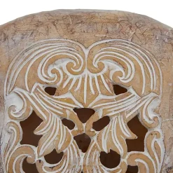 Kirklands Home Wall Plaques|Bohemian Bull Wall Plaque Brown