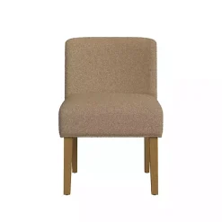 Kirklands Home Dining Chairs|Boucle Upholstered Dining Chair Brown