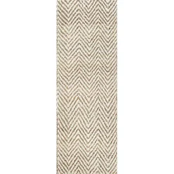 Kirklands Home Accent Rugs|Brown Chevron Valen Runner