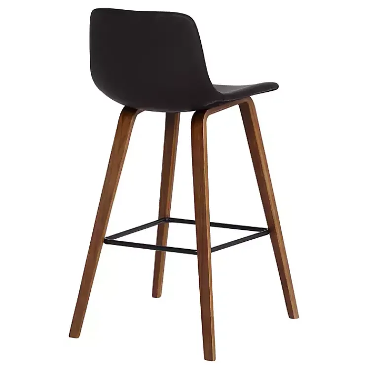 Kirklands Home Bar Stools & Counter Height Stools|Faux Leather Maddie Bar Stool Brown