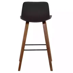Kirklands Home Bar Stools & Counter Height Stools|Faux Leather Maddie Bar Stool Brown