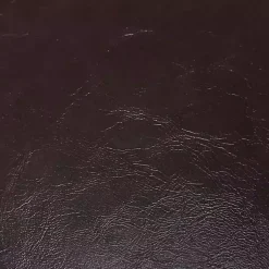 Kirklands Home Benches & Ottomans|Faux Leather Natasha Ottoman Stool Brown