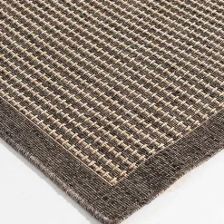 Kirklands Home Outdoor Rugs|Gather Indoor/Outdoor Area Rug, 5x7 Brown
