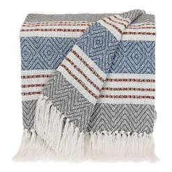 Sale Herringbone Multi Striped Throw Blankets & Throws