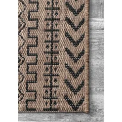 Kirklands Home Outdoor Rugs|Jamie Outdoor Area Rug, 5x7 Brown