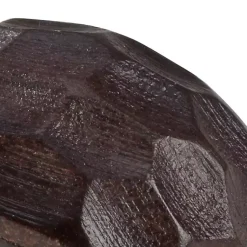 Kirklands Home Table Linens|Mango Wood Chunky Napkin Rings, Set of 4 Brown