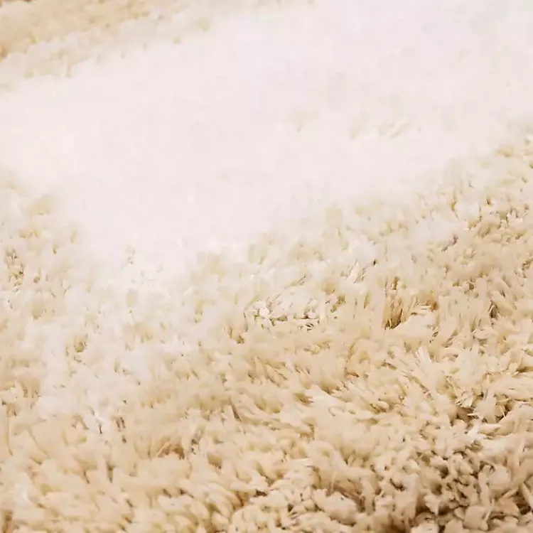 Kirklands Home Bathroom Rugs|Ombre Border Bath Mat, 2x4 Brown