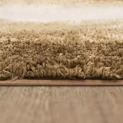 Kirklands Home Bathroom Rugs|Ombre Border Bath Mat, 2x4 Brown