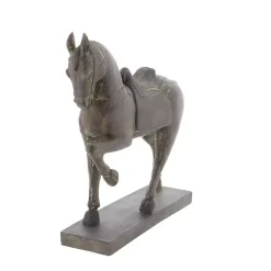 New Polystone Prancing Horse Statue Statues & Figurines