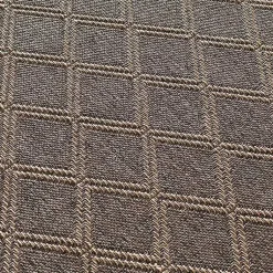 Kirklands Home Outdoor Rugs|Santorini Trellis Outdoor Area Rug, 6x9 Brown