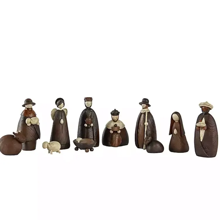 New Stone Christmas Nativity 11-pc. Set Christmas Decorations