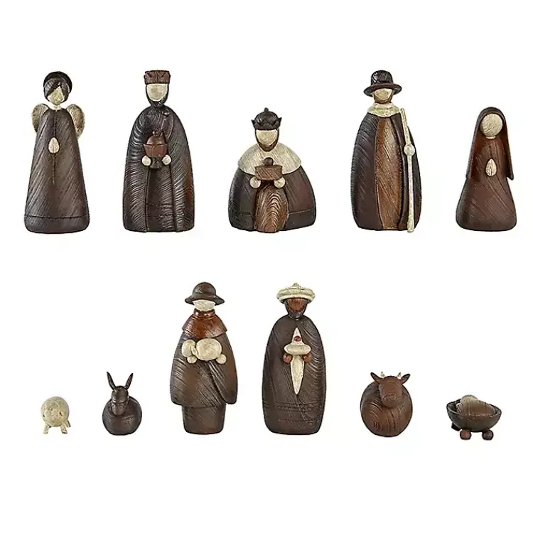 New Stone Christmas Nativity 11-pc. Set Christmas Decorations