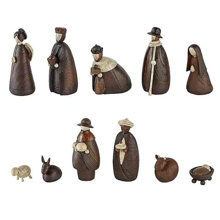New Stone Christmas Nativity 11-pc. Set Christmas Decorations