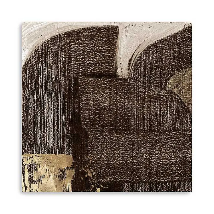 Kirklands Home Canvas Art|to Gold Canvas Art Print, 40x40 in. Brown