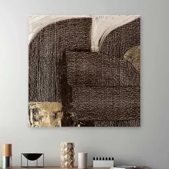 Kirklands Home Canvas Art|to Gold Canvas Art Print, 40x40 in. Brown